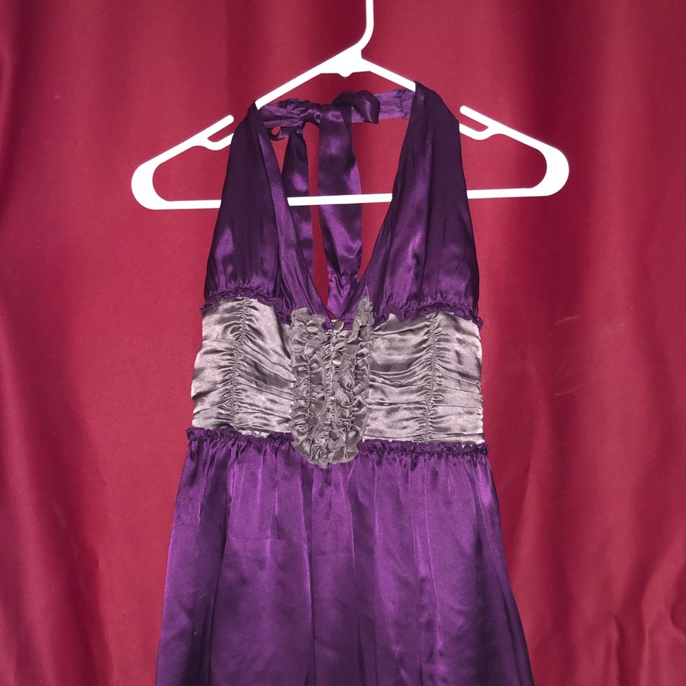 To the Max silk halter dress